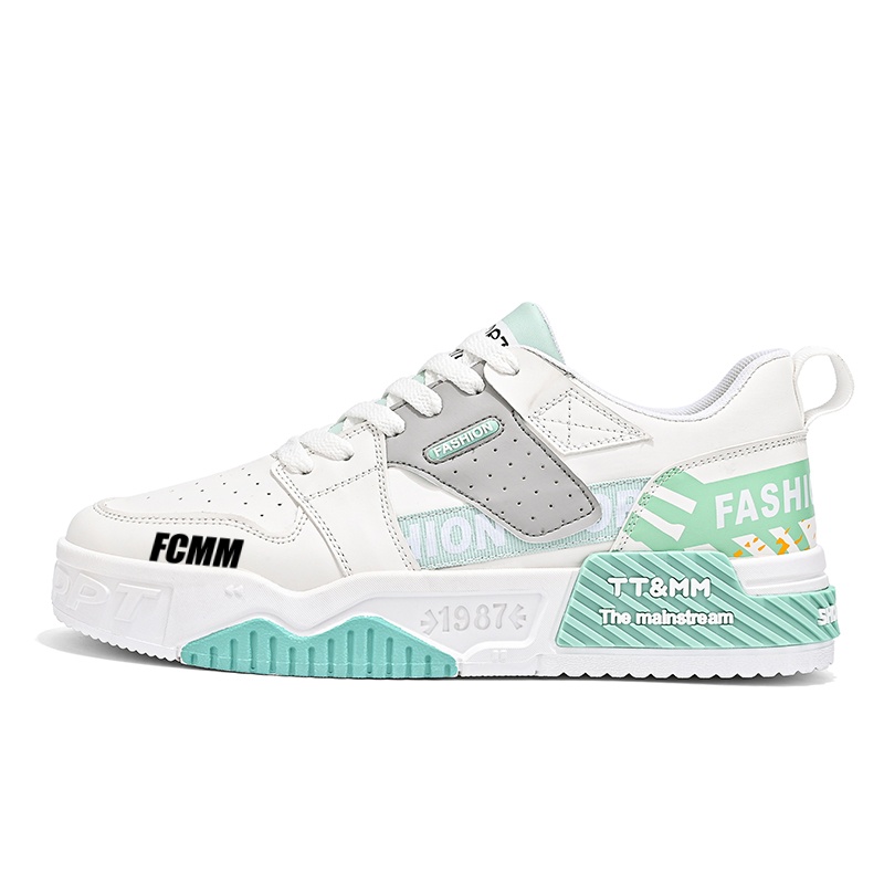 Дышащие повседневные детские кроссовки для подростков FCMM, белый/зеленый
Дышащие повседневные детские кроссовки для подростков FCMM, белый/зеленый