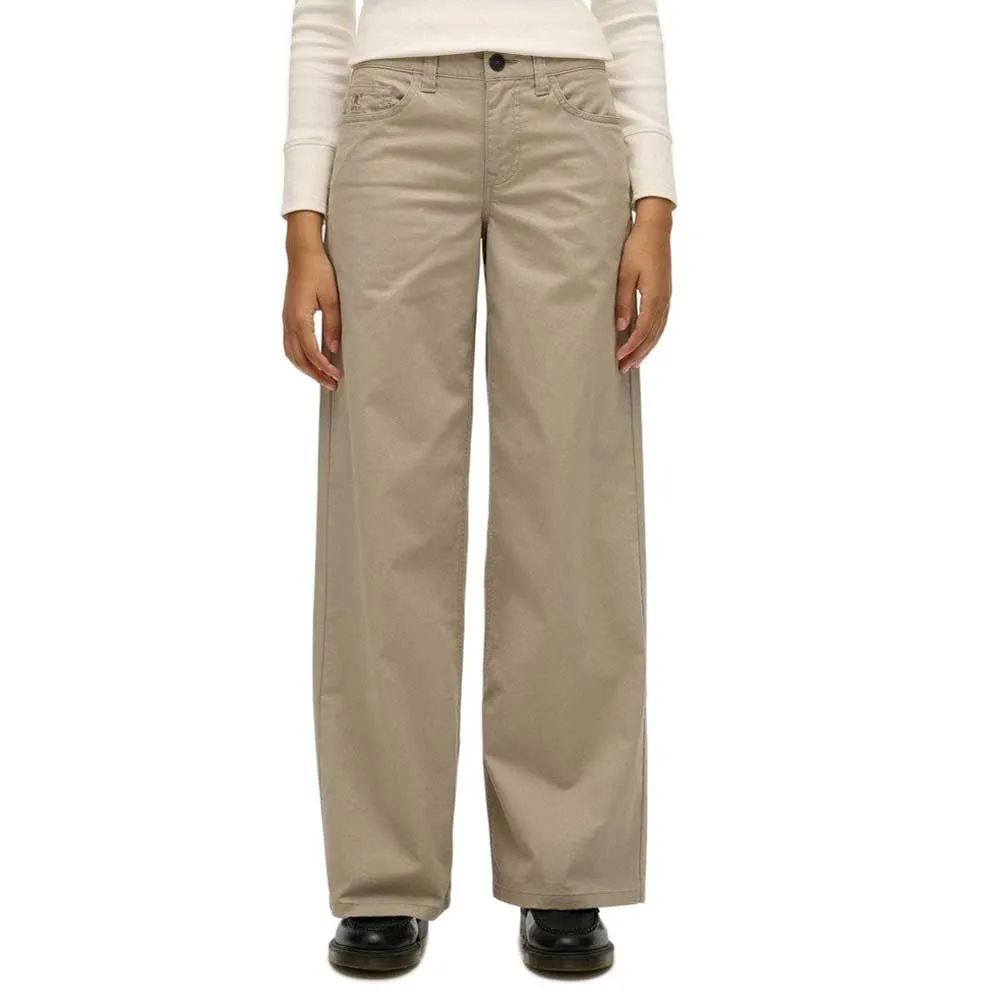 Брюки Superdry Mid Rise Baggy chino, бежевый
Брюки Superdry Mid Rise Baggy chino, бежевый