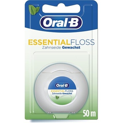 Зубная нить Essentialfloss с мятным воском, 50 м, Oral-B
Зубная нить Essentialfloss с мятным воском, 50 м, Oral-B