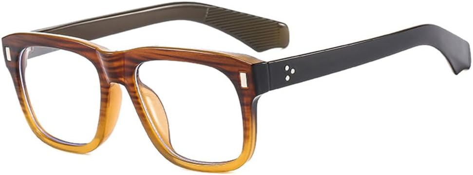 Модные солнцезащитные очки для женщин с прозрачными линзами цвета морской волны, винтажные очки с заклепками, панк-стиль для мужчин, трендовые зеленые солнцезащитные очки TYUVIVO, Brown Striped Clear
Модные солнцезащитные очки для женщин с прозрачными линзами цвета морской волны, винтажные очки с заклепками, панк-стиль для мужчин, трендовые зеленые солнцезащитные очки TYUVIVO, Brown Striped Clear