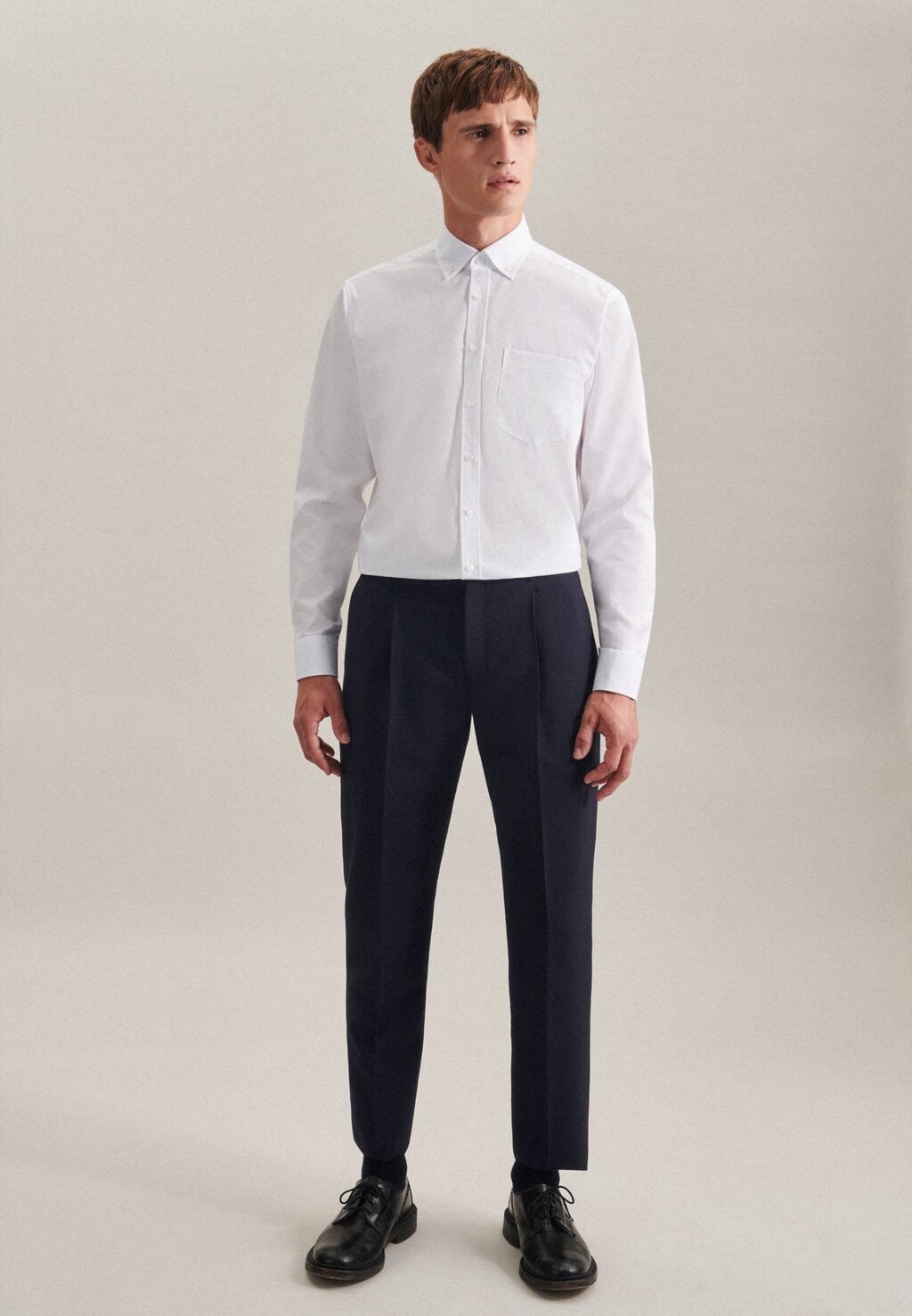 Деловая рубашка Regular Fit Seidensticker, белая
Деловая рубашка Regular Fit Seidensticker, белая