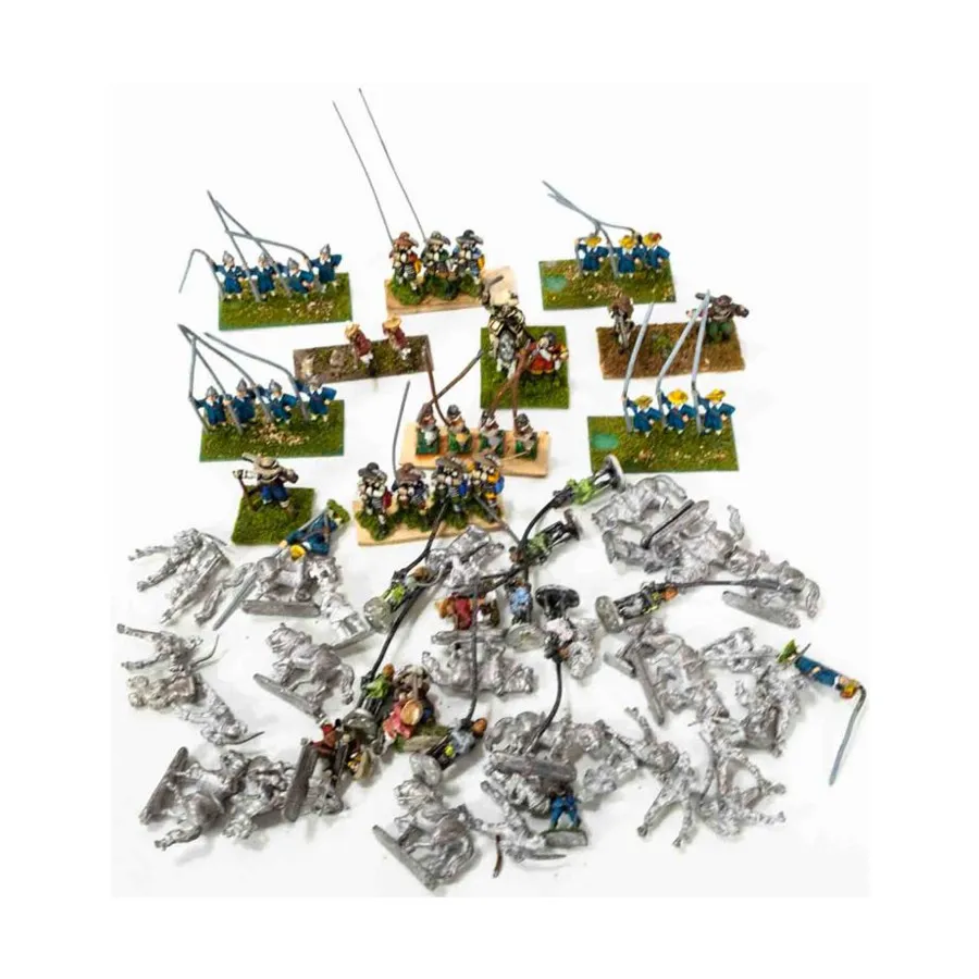 Коллекция Ренессанс №6, Miscellaneous Historical Miniatures - Loose Miniatures (15mm) (Unidentifiable Manufacturer)
Коллекция Ренессанс №6, Miscellaneous Historical Miniatures - Loose Miniatures (15mm) (Unidentifiable Manufacturer)