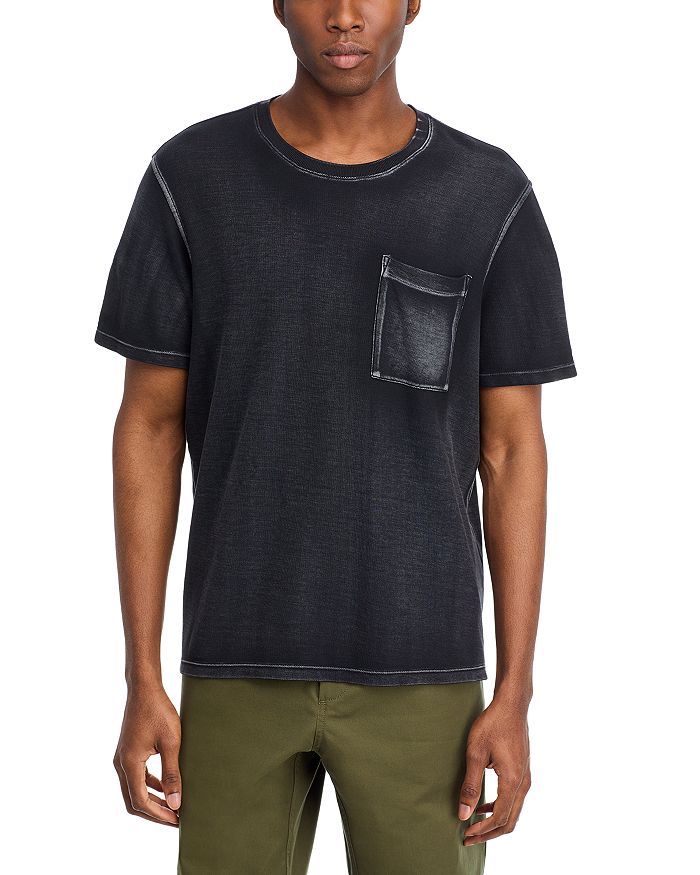 Футболка с карманом из стираного пике ATM Anthony Thomas Melillo, черный
Футболка с карманом из стираного пике ATM Anthony Thomas Melillo, черный