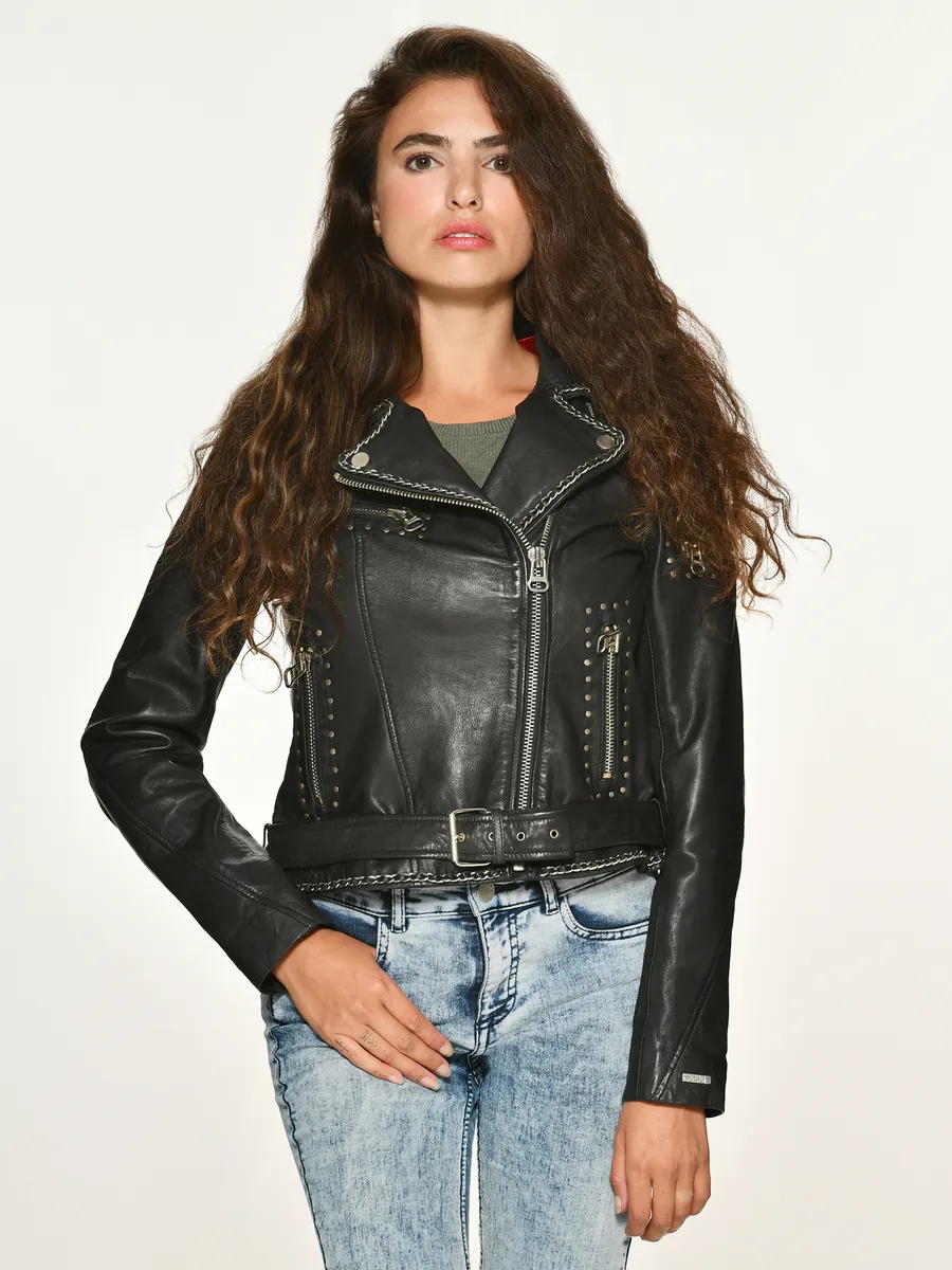 Кожаная куртка Maze "Spicer", черный 
Кожаная куртка Maze "Spicer", черный