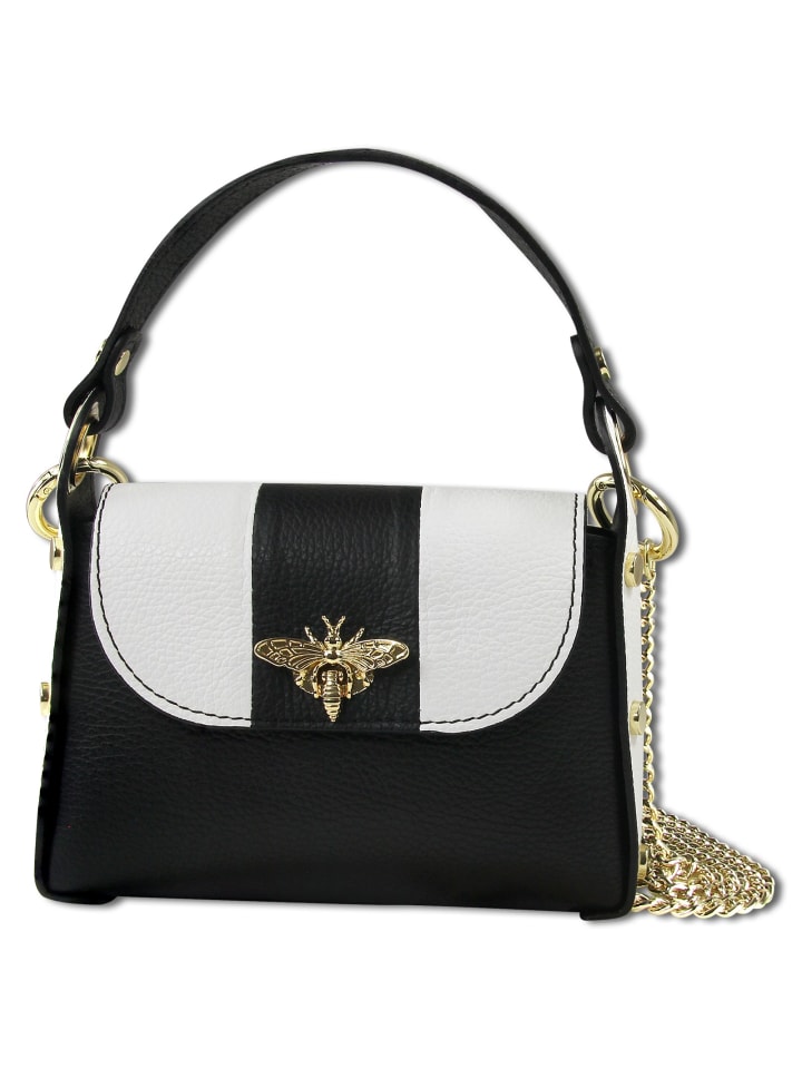 Наплечная сумка Toscanto Umhängetasche Leder schwarz, weiß ca. 19cm
Наплечная сумка Toscanto Umhängetasche Leder schwarz, weiß ca. 19cm