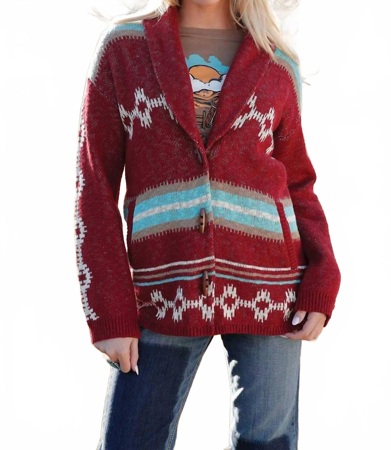 Женский кардиган Thunderbird в красном Cruel Girl
Женский кардиган Thunderbird в красном Cruel Girl