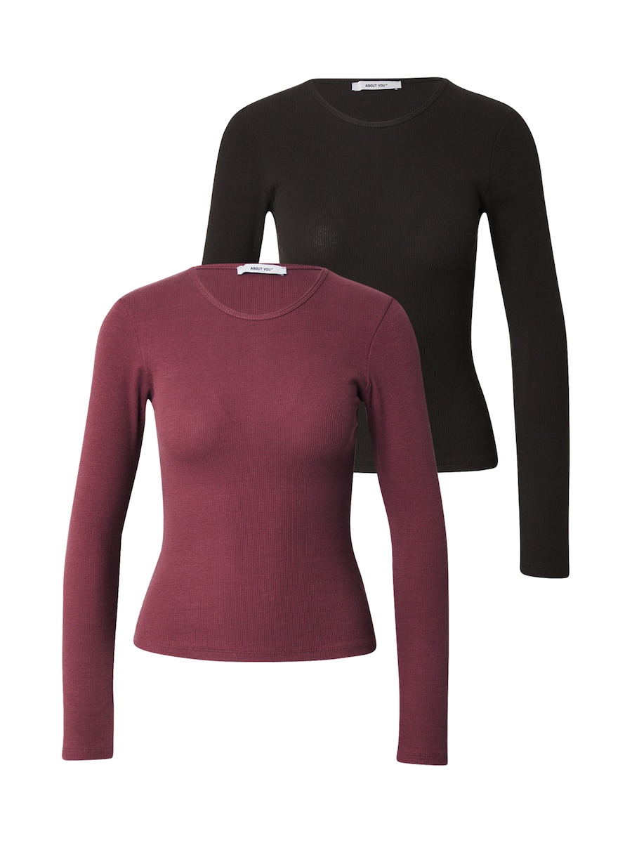 Рубашка ABOUT YOU Insa, Berry/Black
Рубашка ABOUT YOU Insa, Berry/Black