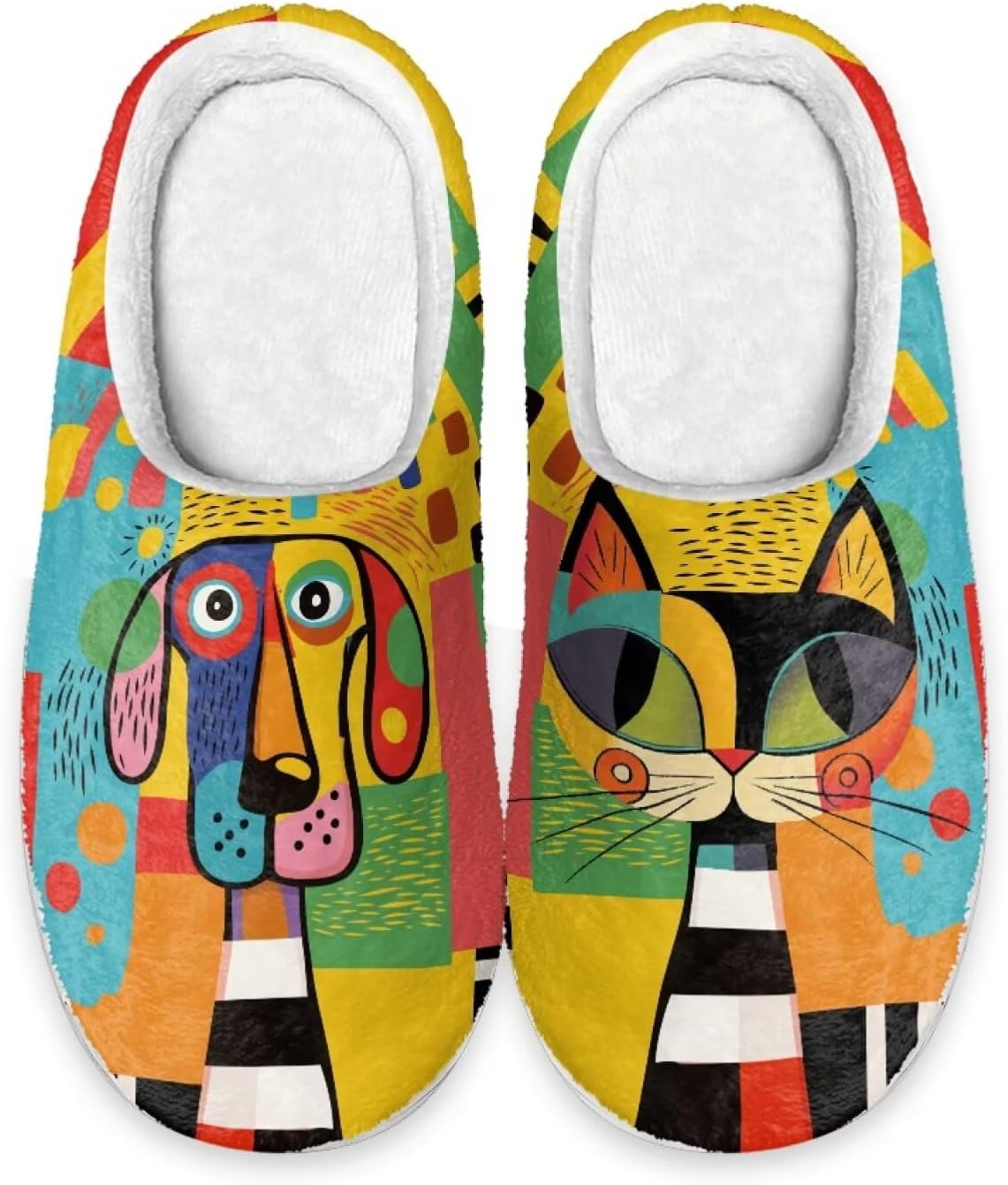 Тапочки для дома Forchrinse с американским флагом для мужчин и женщин, мягкие и комфортные, теплые тапочки на осень и зиму, легкие, на скользящей подошве, Art Dog,cat
Тапочки для дома Forchrinse с американским флагом для мужчин и женщин, мягкие и комфортные, теплые тапочки на осень и зиму, легкие, на скользящей подошве, Art Dog,cat