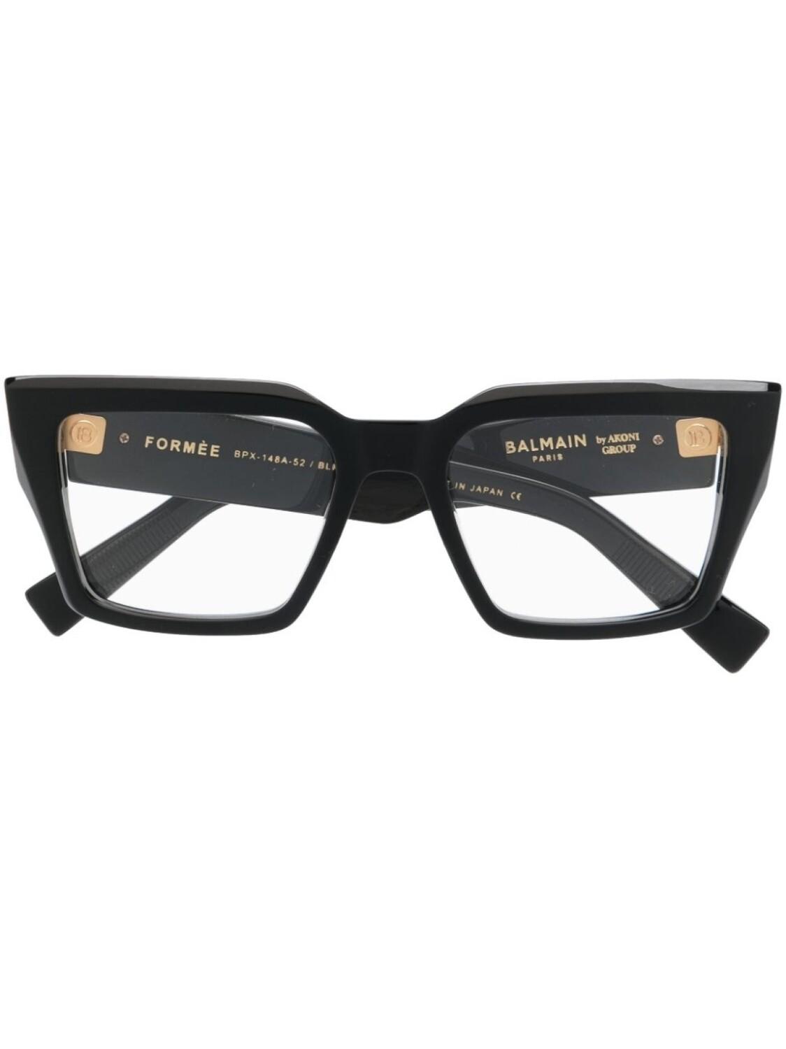 Balmain Eyewear очки в массивной оправе, черный
Balmain Eyewear очки в массивной оправе, черный
