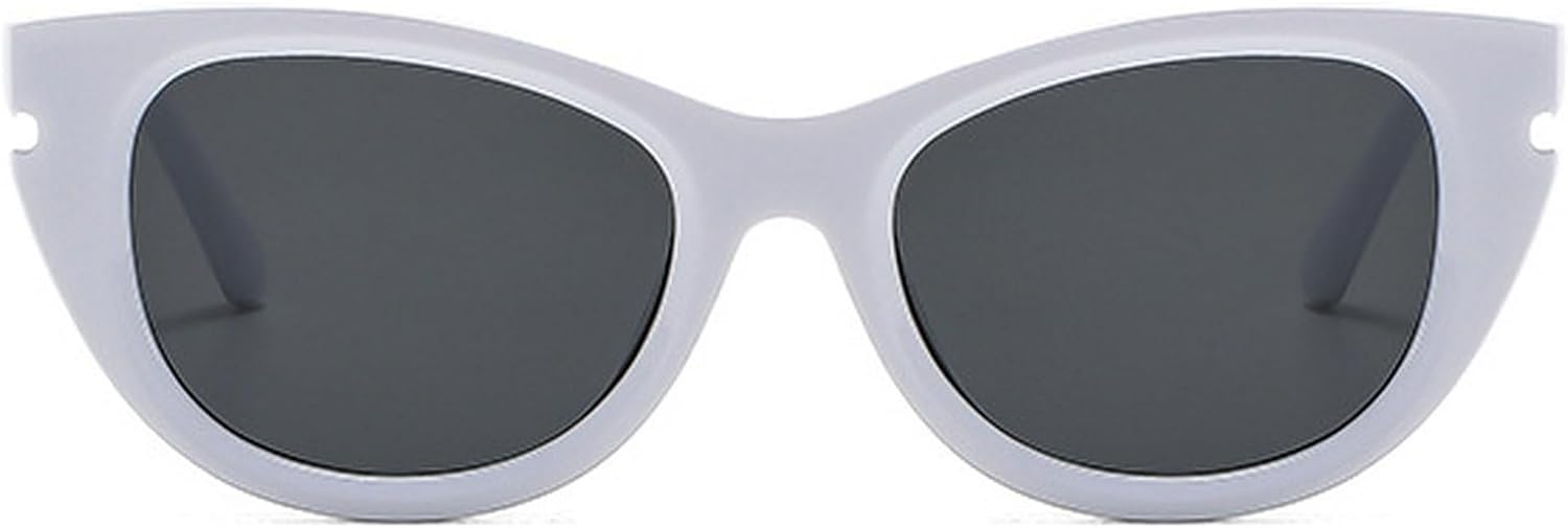 Солнцезащитные очки «кошачий глаз» для женщин и мужчин, ретро-очки «кошачий глаз», защита от УФ-излучения UV400, винтажные очки для активного отдыха и путешествий mincl, White
Солнцезащитные очки «кошачий глаз» для женщин и мужчин, ретро-очки «кошачий глаз», защита от УФ-излучения UV400, винтажные очки для активного отдыха и путешествий mincl, White