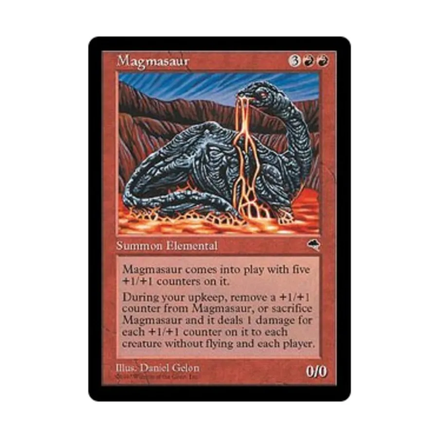 CCG Магмазавр (клавиша R), MTG - Tempest
CCG Магмазавр (клавиша R), MTG - Tempest