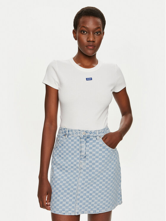 Футболка slim fit Easy 50523924 Hugo, белый
Футболка slim fit Easy 50523924 Hugo, белый