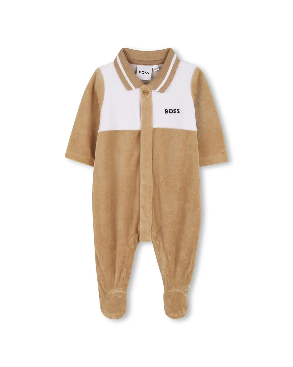 Детская пижама с длинным рукавом BOSS Kidswear, светло-коричневый
Детская пижама с длинным рукавом BOSS Kidswear, светло-коричневый