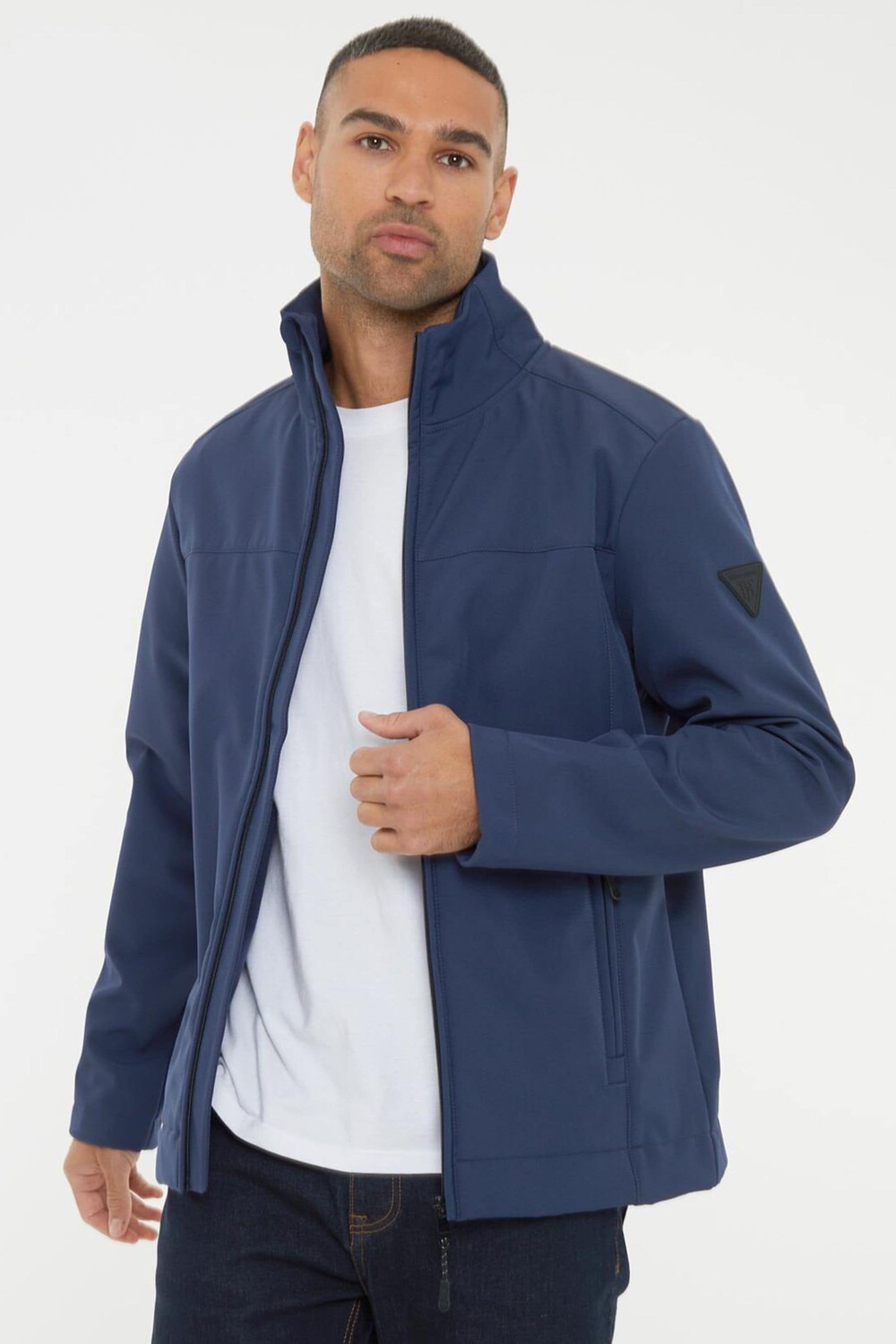 Легкая куртка с воротником стойкой и эластичным воротом Threadbare, синий
Легкая куртка с воротником стойкой и эластичным воротом Threadbare, синий