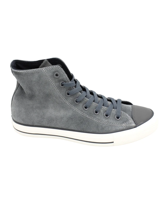 Классические высокие замшевые туфли на резиновой подошве Converse, серый
Классические высокие замшевые туфли на резиновой подошве Converse, серый