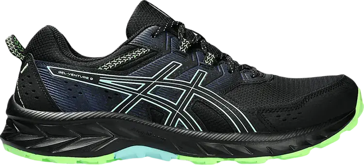 Кроссовки Gel Venture 9 'Black Illuminate Mint', черный
Кроссовки Gel Venture 9 'Black Illuminate Mint', черный