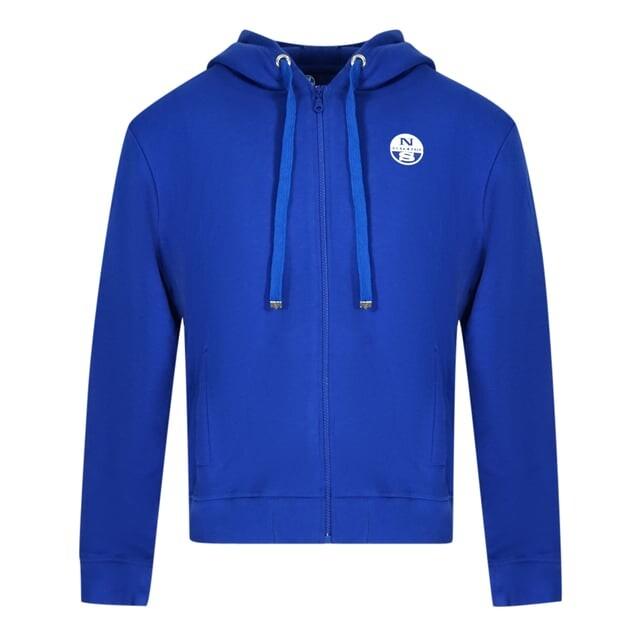 Худи на молнии с логотипом North Sails, синий
Худи на молнии с логотипом North Sails, синий