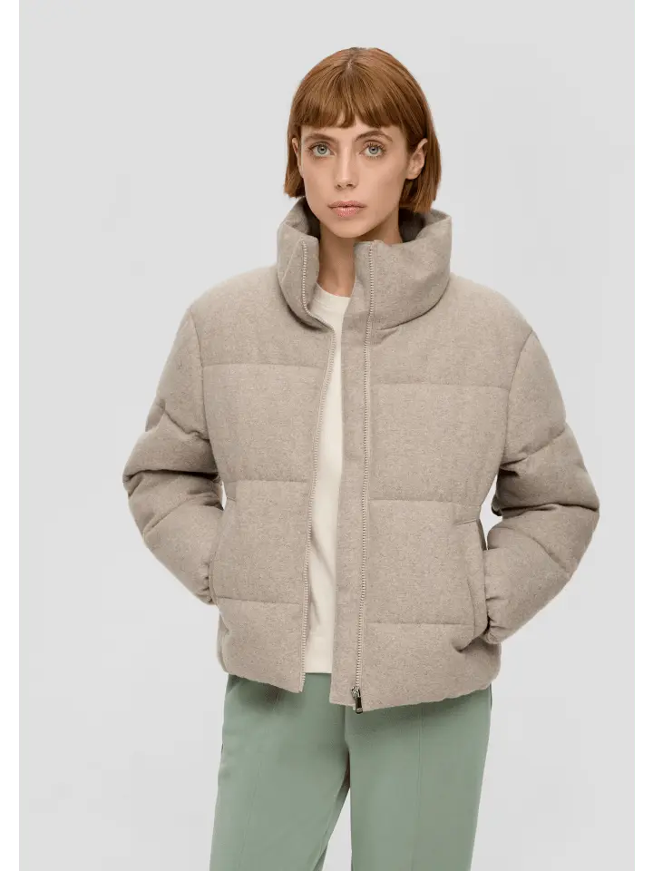 Демисезонная куртка s.Oliver, коричневый 
Демисезонная куртка s.Oliver, коричневый