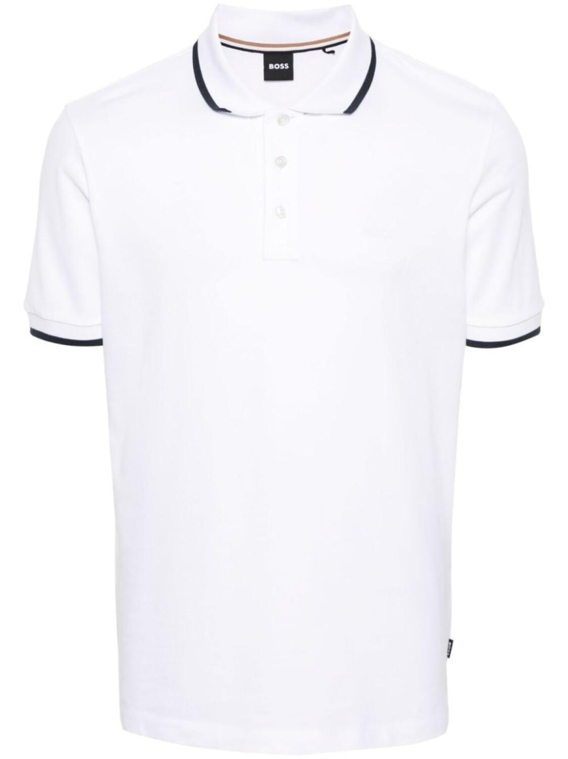 BOSS рубашка поло с логотипом, белый
BOSS рубашка поло с логотипом, белый