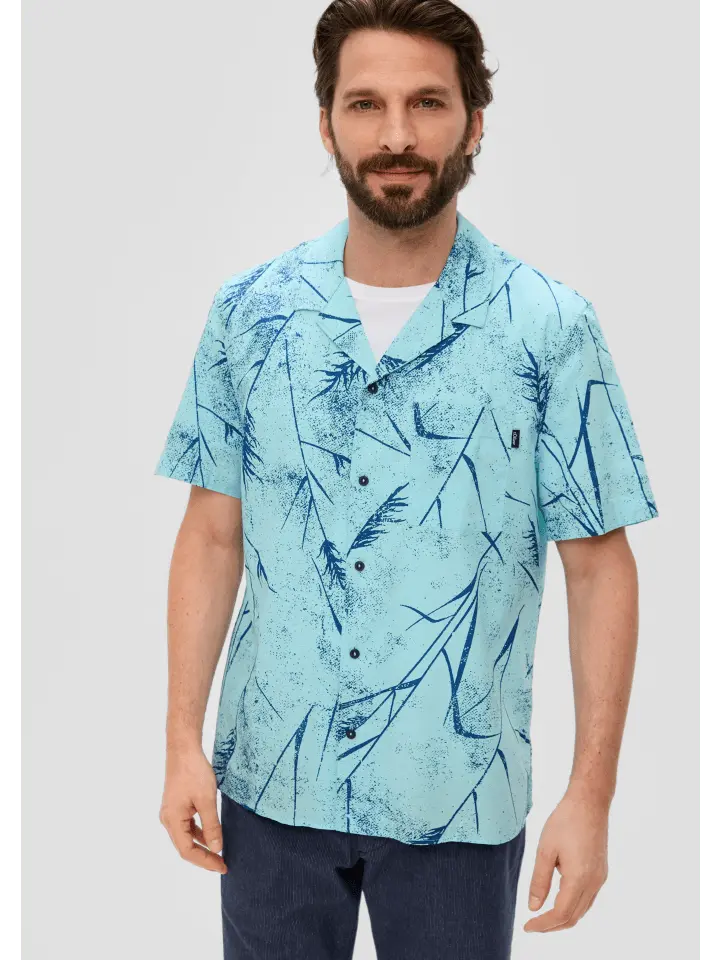 Рубашка s.Oliver, бирюзовый
Рубашка s.Oliver, бирюзовый