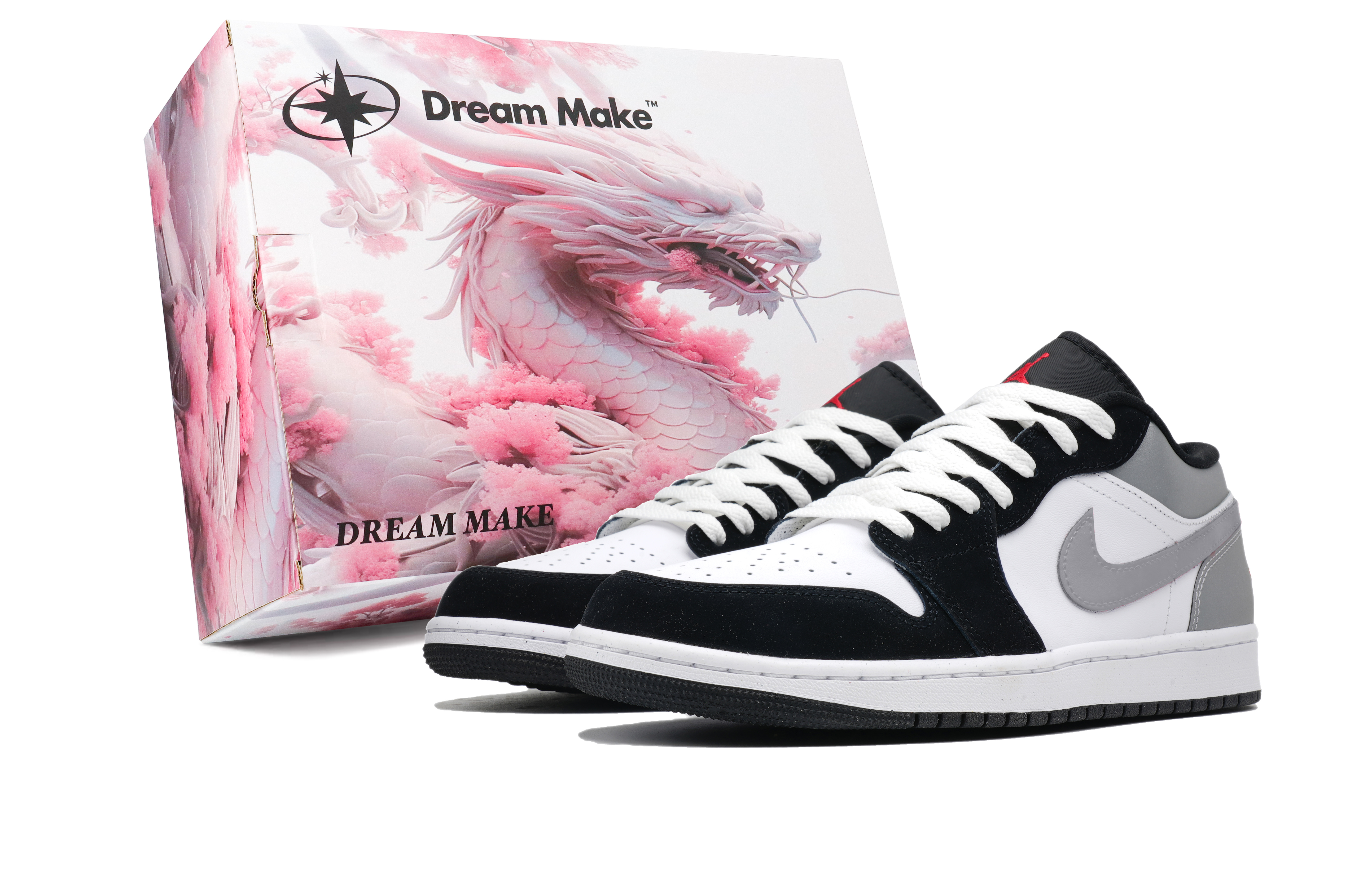 Jordan Баскетбольные кроссовки Air 1 с низким верхом, износостойкие, антискользящие, винтажные, мужские, черно-серые 
Jordan Баскетбольные кроссовки Air 1 с низким верхом, износостойкие, антискользящие, винтажные, мужские, черно-серые