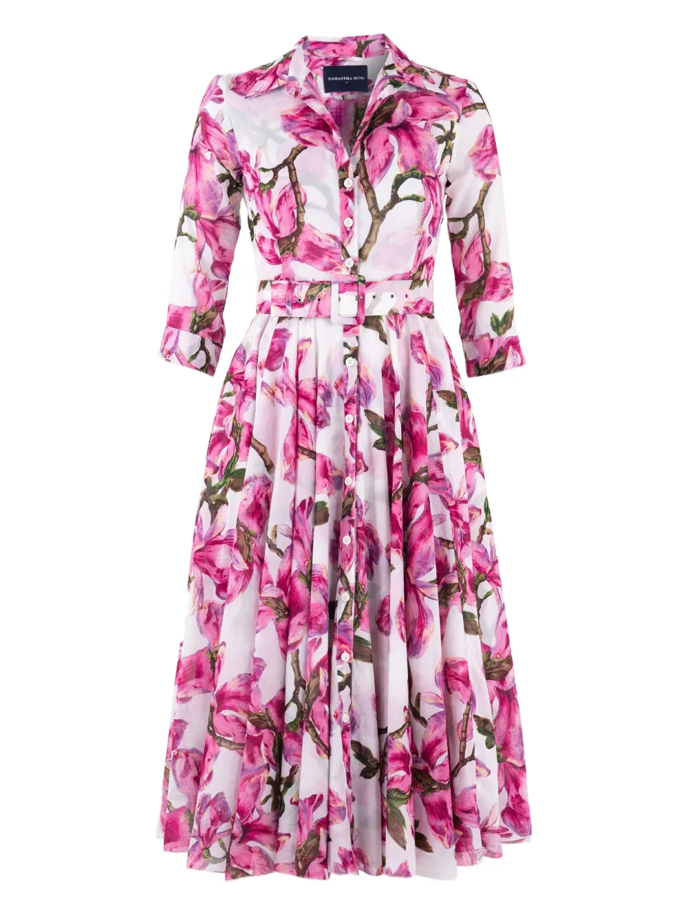 Платье миди Aster с поясом и принтом Samantha Sung, белый
Платье миди Aster с поясом и принтом Samantha Sung, белый