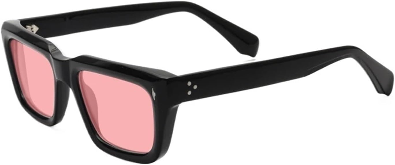 Винтажные поляризованные ацетатные солнцезащитные очки для мужчин, ретро-дизайнерские солнцезащитные очки UV400, утолщенные солнцезащитные очки для женщин, ручная работа, роскошные очки QOGANS, Black Pink
Винтажные поляризованные ацетатные солнцезащитные очки для мужчин, ретро-дизайнерские солнцезащитные очки UV400, утолщенные солнцезащитные очки для женщин, ручная работа, роскошные очки QOGANS, Black Pink