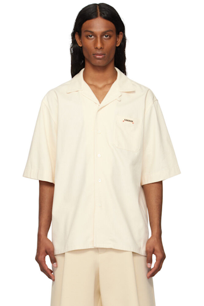 Рубашка для боулинга Off-White Denim Marni
Рубашка для боулинга Off-White Denim Marni