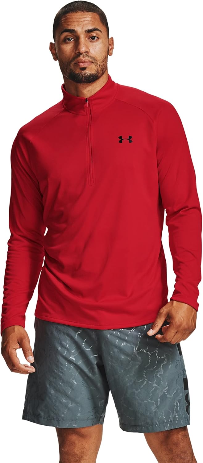 Футболка Under Armour Men's Tech 2.0 ½ Zip, Red (602)/Black, Черный, Футболка Under Armour Men's Tech 2.0 ½ Zip, Red (602)/Black
Футболка Under Armour Men's Tech 2.0 ½ Zip, Red (602)/Black, Черный, Футболка Under Armour Men's Tech 2.0 ½ Zip, Red (602)/Black