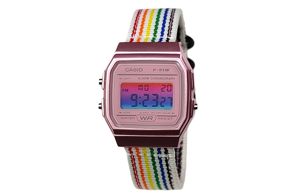 Ретрофрит серия кварцевый механизм нейлоновый ремешок женские часы разноцветный циферблат CASIO
Ретрофрит серия кварцевый механизм нейлоновый ремешок женские часы разноцветный циферблат CASIO