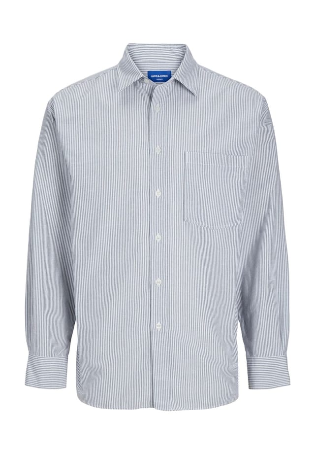 Повседневная рубашка стандартного кроя с длинным рукавом и воротником-стойкой Originals By Jack & Jones, цвет 176597001 iron ga
Повседневная рубашка стандартного кроя с длинным рукавом и воротником-стойкой Originals By Jack & Jones, цвет 176597001 iron ga