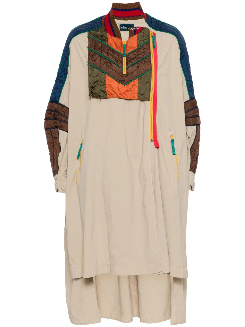 Пальто асимметричного кроя Kolor, коричневый
Пальто асимметричного кроя Kolor, коричневый