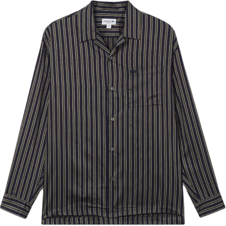 LACOSTE Рубашка мужская 802/Brown/Dark Blue Stripes
LACOSTE Рубашка мужская 802/Brown/Dark Blue Stripes