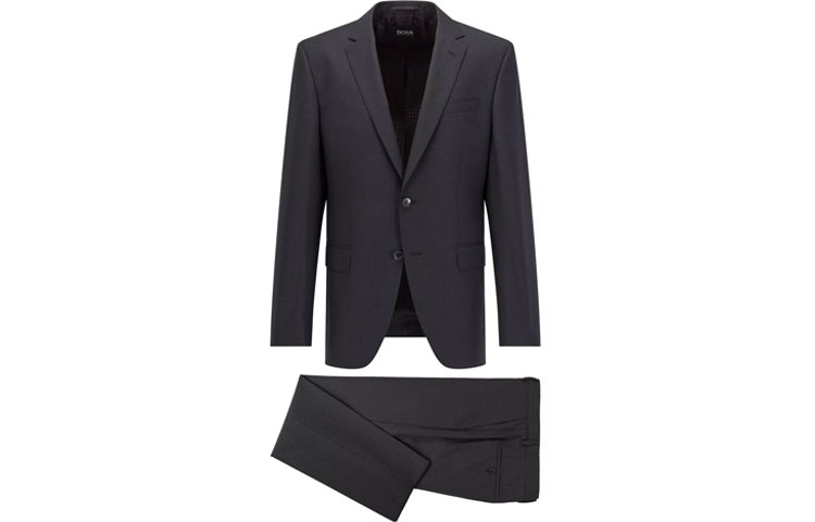 Hugo Boss Мужской деловой костюм, черный
Hugo Boss Мужской деловой костюм, черный