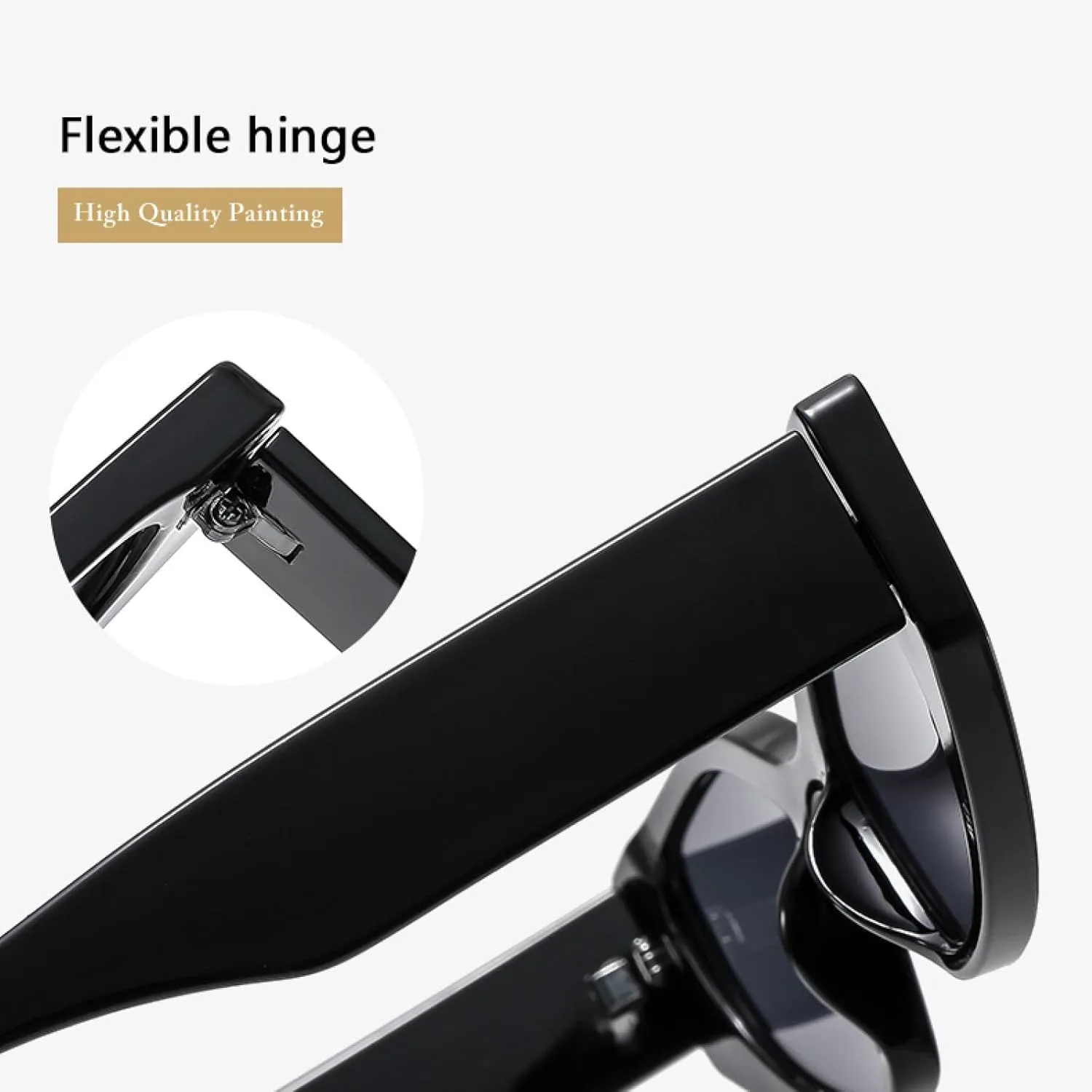 Ретро-солнцезащитные очки в толстой многоугольной оправе для женщин, винтажный панк, «кошачий глаз», модные, с защитой от УФ-излучения UV400 TVTBBVV, Leopard
Ретро-солнцезащитные очки в толстой многоугольной оправе для женщин, винтажный панк, «кошачий глаз», модные, с защитой от УФ-излучения UV400 TVTBBVV, Leopard