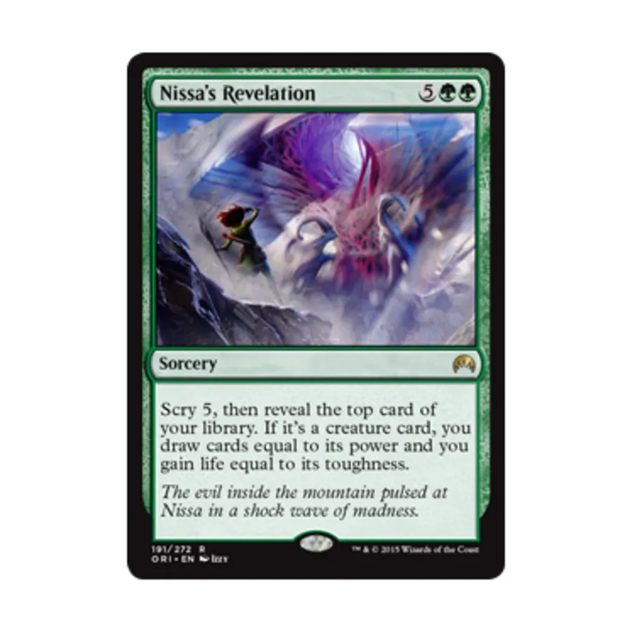 CCG Откровение Ниссы (клавиша R), MTG - Magic Origins
CCG Откровение Ниссы (клавиша R), MTG - Magic Origins
