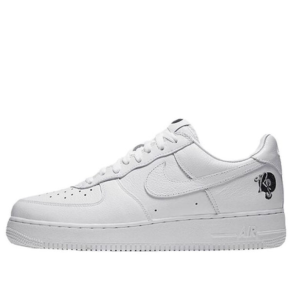 Кроссовки x roc a fella air force 1 Nike, белый 
Кроссовки x roc a fella air force 1 Nike, белый
