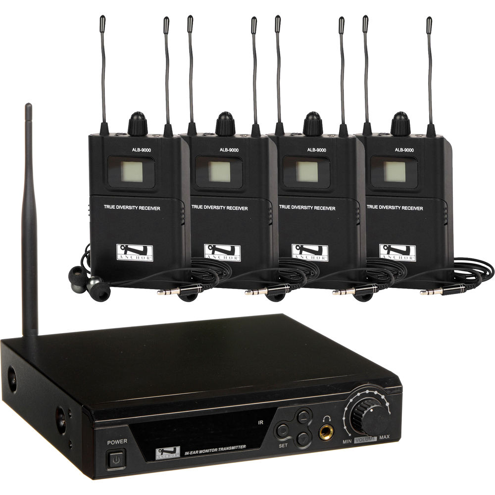 Anchor Audio AL-9000 4-User Assistive Listening System AL-9000
Anchor Audio AL-9000 4-User Assistive Listening System AL-9000