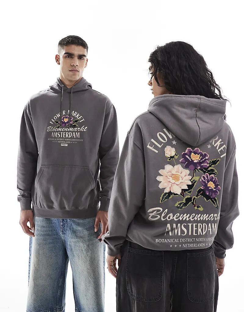 Толстовка с капюшоном PRNT Amsterdam Flower Market угольного цвета
Толстовка с капюшоном PRNT Amsterdam Flower Market угольного цвета