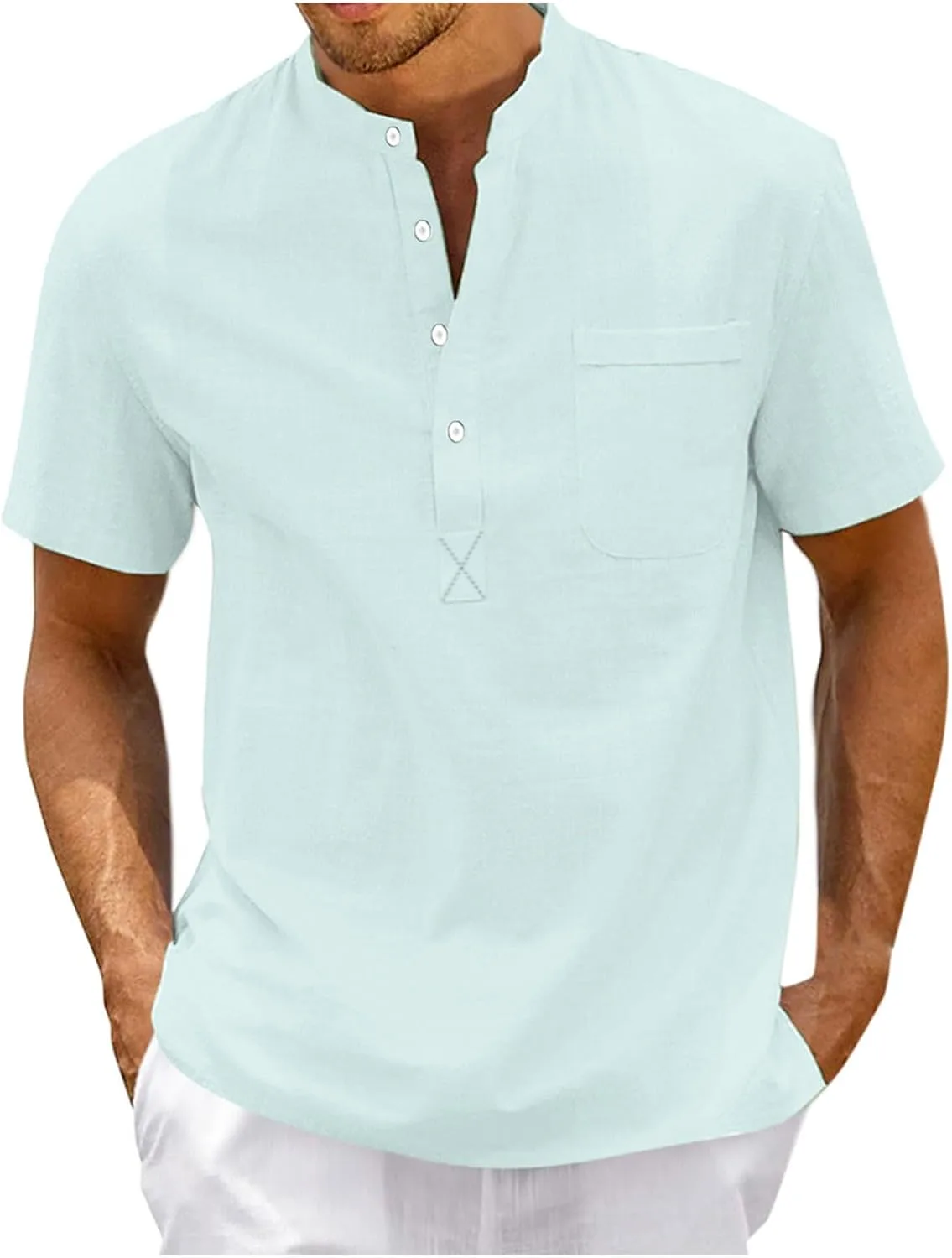 Футболка мужская Casual Linen, Regular Fit, с карманами
Футболка мужская Casual Linen, Regular Fit, с карманами