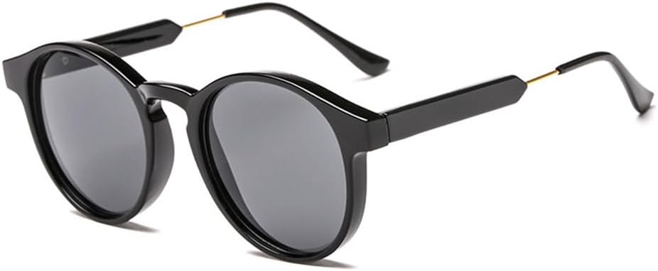 Мужские классические круглые солнцезащитные очки в стиле ретро, серая оправа, женские солнцезащитные очки с золотистыми дужками, унисекс, защита от ультрафиолета UV400 TYUVIVO, Black-grey
Мужские классические круглые солнцезащитные очки в стиле ретро, серая оправа, женские солнцезащитные очки с золотистыми дужками, унисекс, защита от ультрафиолета UV400 TYUVIVO, Black-grey