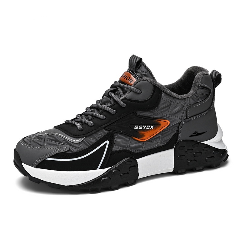 Kuding Антискользящие и износостойкие утепленные повседневные ботинки мужские серо-черные, цвет Gray Black
Kuding Антискользящие и износостойкие утепленные повседневные ботинки мужские серо-черные, цвет Gray Black