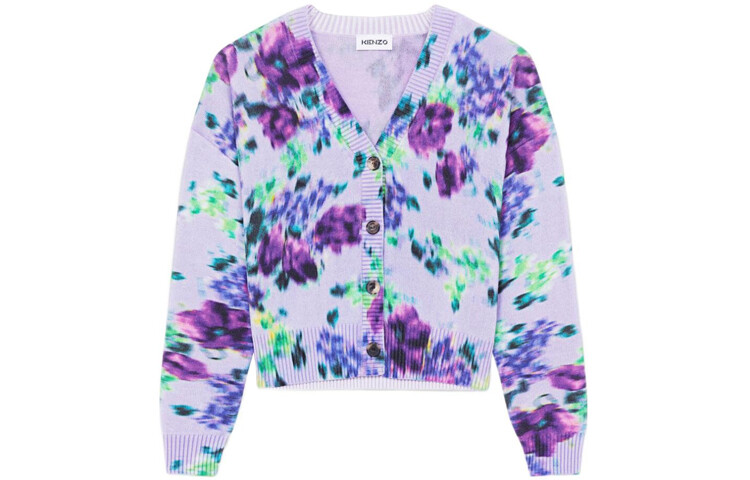 Кардиган женский Kenzo, фиолетовый 
Кардиган женский Kenzo, фиолетовый