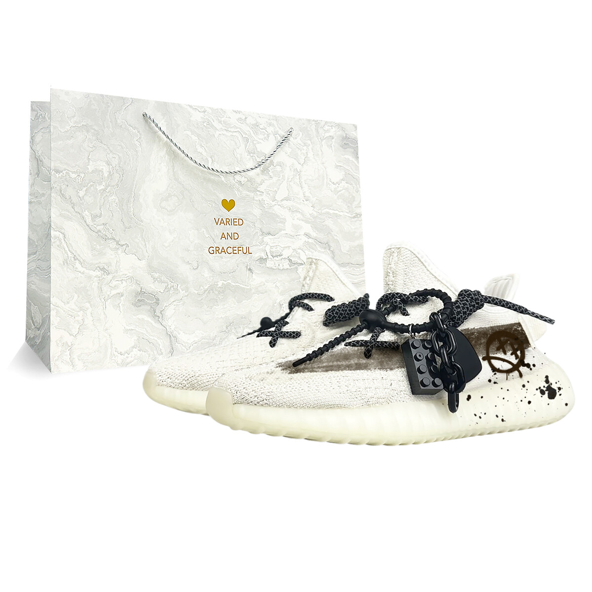 Yeezy Boost 350 V2 Кроссовки Lifestyle унисекс с низким верхом цвета кофе Adidas Originals, цвет White Coffee
Yeezy Boost 350 V2 Кроссовки Lifestyle унисекс с низким верхом цвета кофе Adidas Originals, цвет White Coffee