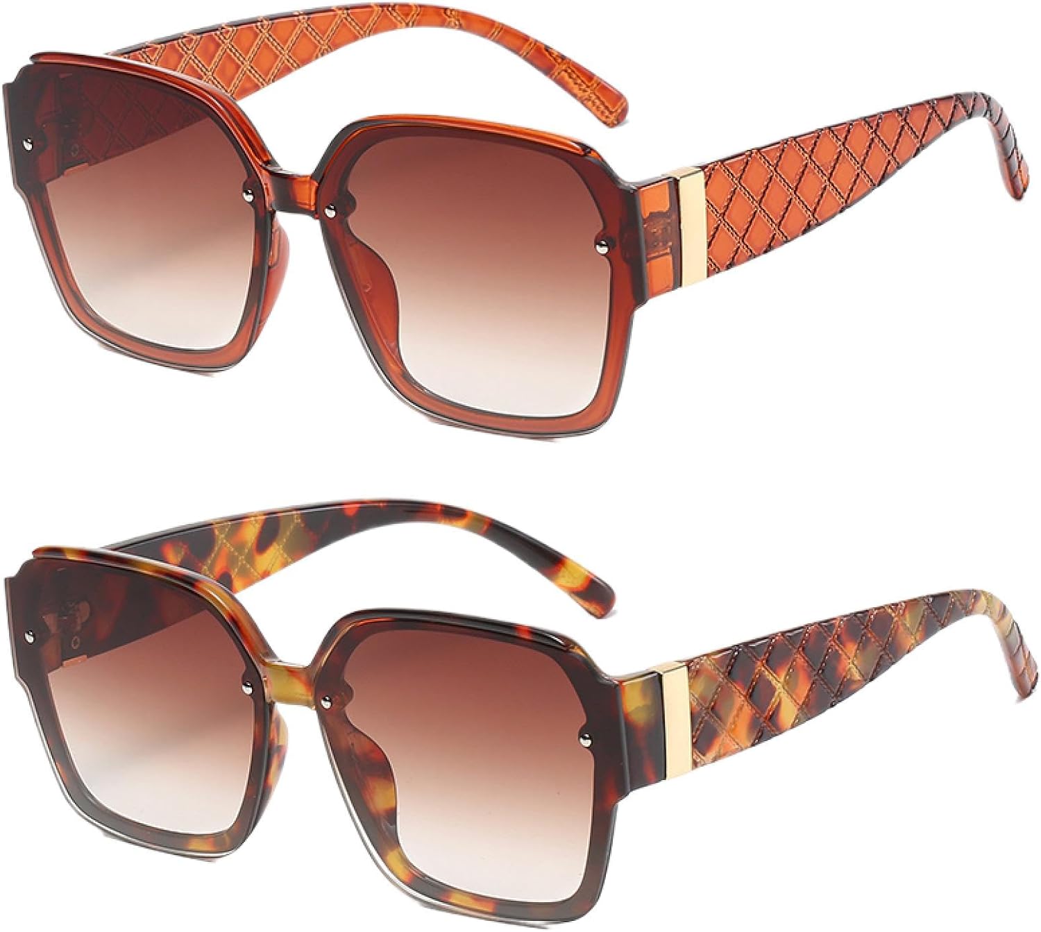 Солнцезащитные очки с защитой от УФ-излучения UV400 | Металлическая большая оправа, сетчатые дужки, градиентный оттенок | Для женщин и мужчин, для занятий спортом на открытом воздухе и вождения DSVIGF, 2pcs Z03
Солнцезащитные очки с защитой от УФ-излучения UV400 | Металлическая большая оправа, сетчатые дужки, градиентный оттенок | Для женщин и мужчин, для занятий спортом на открытом воздухе и вождения DSVIGF, 2pcs Z03