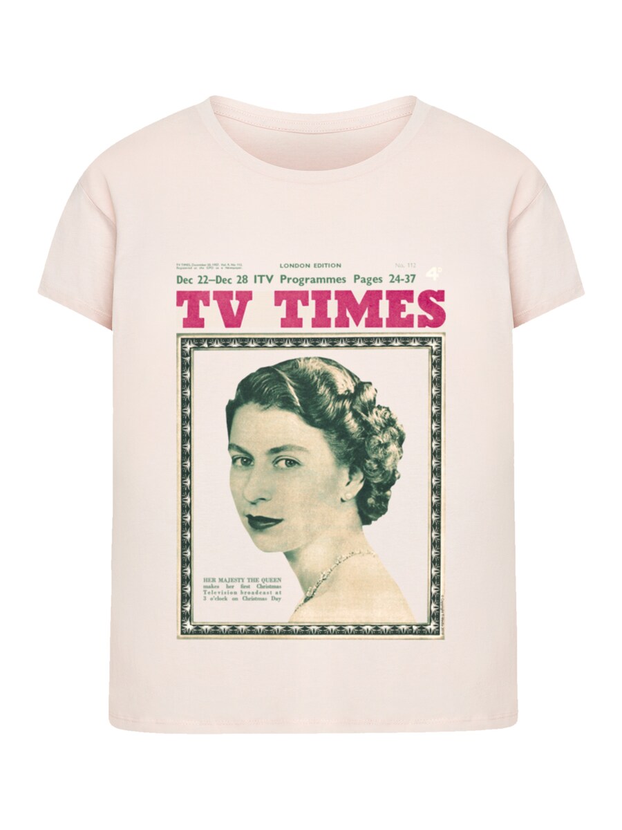 Футболка F4NT4STIC TV Times Queen Elizabeth II 1957 Cover, Pink/Rose
Футболка F4NT4STIC TV Times Queen Elizabeth II 1957 Cover, Pink/Rose