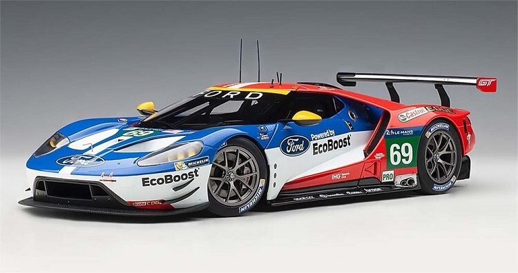 Autoart Ford Gt #69 Райан Бриско - Ричард Уэст 1:18 81612 
Autoart Ford Gt #69 Райан Бриско - Ричард Уэст 1:18 81612