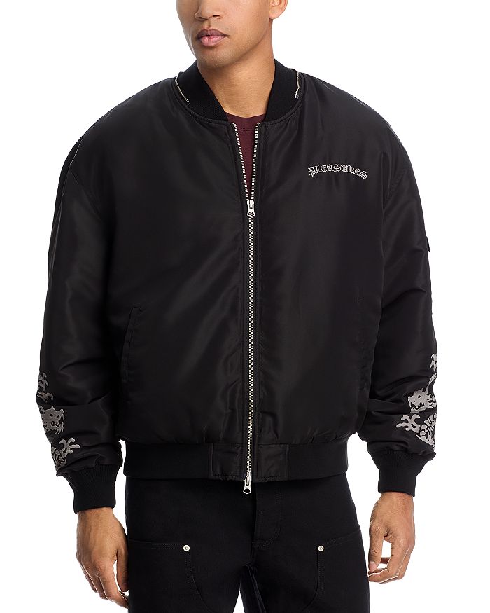 Дракон Бомбер Regular Fit Dragon Pleasures, черный
Дракон Бомбер Regular Fit Dragon Pleasures, черный