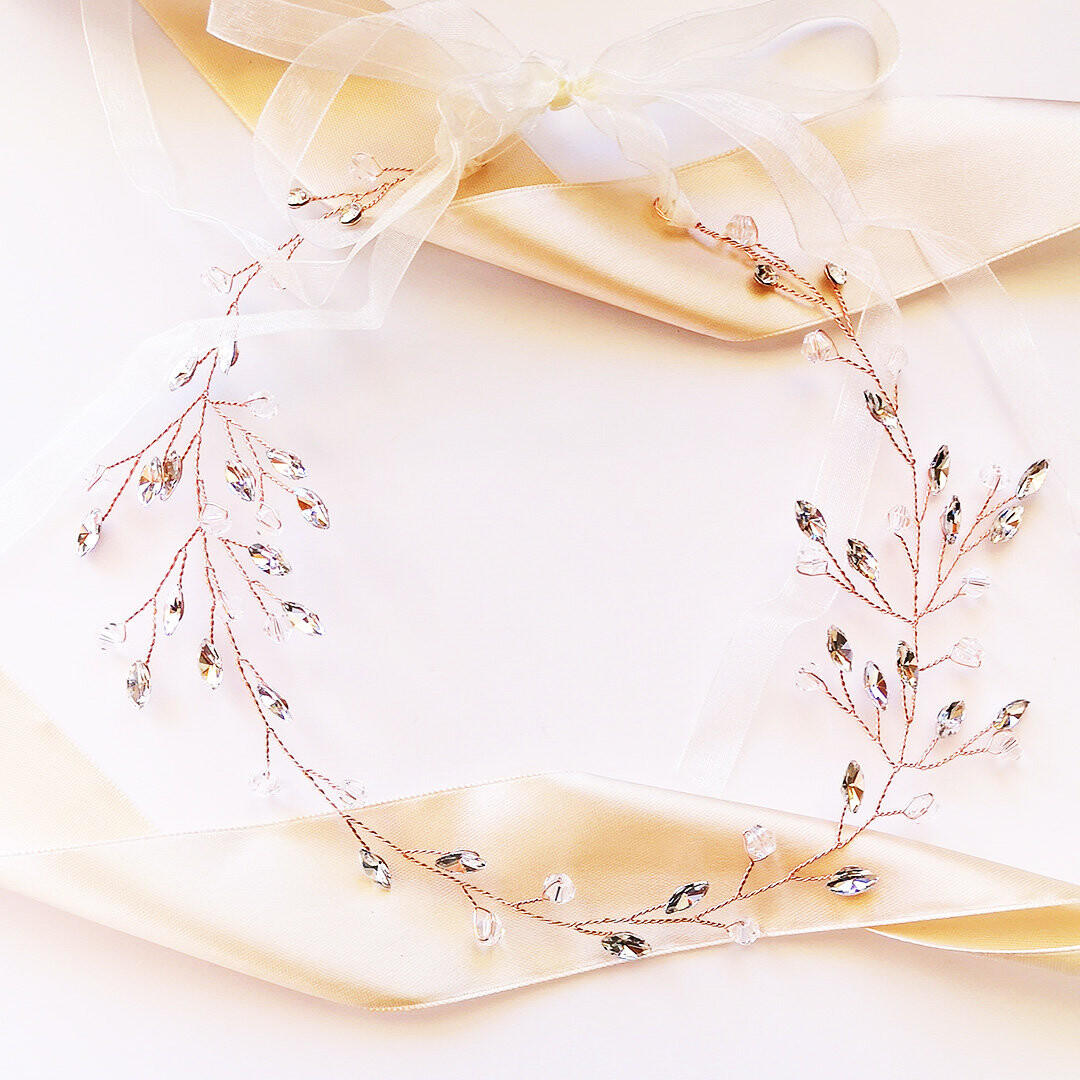 Коконет, ободок-венок из розового золота, нежный для свадьбы Kokonet
Коконет, ободок-венок из розового золота, нежный для свадьбы Kokonet