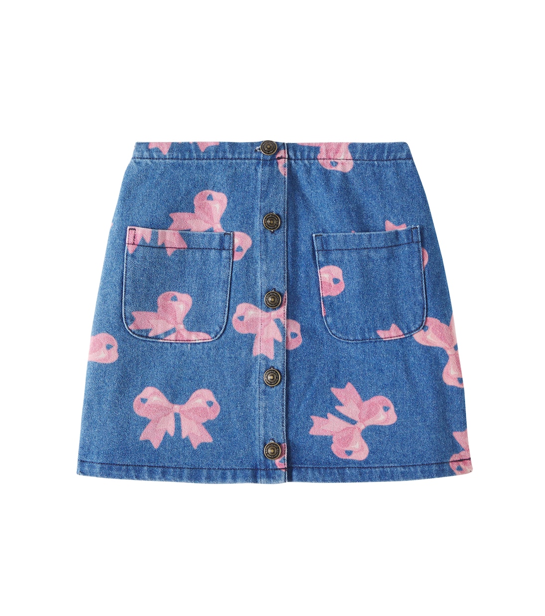 Юбка из денима с принтом Magot Konges Sløjd, Bella Bow
Юбка из денима с принтом Magot Konges Sløjd, Bella Bow